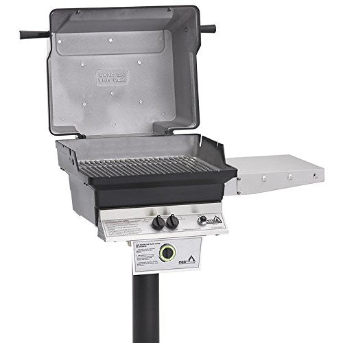 PGS T-Series T30NG 20 Inch Natural Gas Outdoor Patio Gas Grill Head with Timer - 20 x 23 x 16 in. - Black Color
